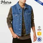 Best Price Stylish Custom Biker Blue Denim Vest