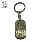 Zinc Alloy Custom Pendant Gold Fashion Charm Keyring