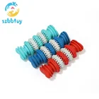 Tooth Cleaning Non-Toxic Soft Rubber Dog ball Activity Toy Pet Supplies Food Feeder