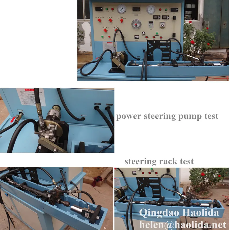 Automobile Steering Gear and Power Steering Pump Test Bench, View
