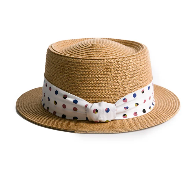 top quality summer girl"s outdoor bowler fashion hats straw