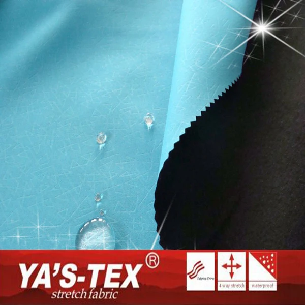 Ya's-テックス高品質4ウェイストレッチとフリース積層通気性防水防風ジャケット生地仕入れ・メーカー・工場