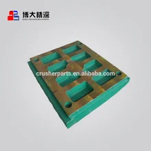 Adapt to stone jaw crusher spare parts Nordberg c200 jaw plate liner plate for nordberg