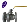 API6D BS5351 Forged A105 F304 Body 2 Pieces 2 inch Stainless Steel Floating Ball Valve with Flanged Ends