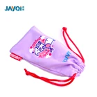 microfiber drawstring pouch sunglasses reading glasses bag
