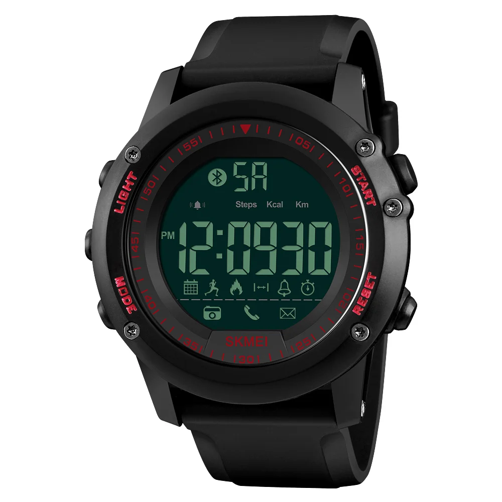 

SKMEI 1321 Men Digital Wristwatch Bluetooth Smart Sport Watch, 3 colors for choose