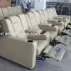 Import Genuine Leather Electric Recliner Sofa With Cooling Cup Holder LS811