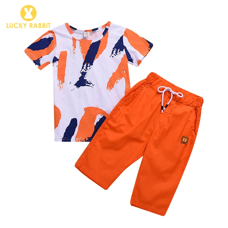 Children Clothing Manufacturers China Two Piece T-Shirt And Pants Clothing Sets Boys Matching Clothes Summer Wear For Boys
Children Clothing Manufacturers China Two Piece T-Shirt And Pants Clothing Sets Boys Matching Clothes Summer Wear For Boys