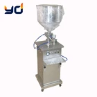 Vertical Pneumatic Paste Jam Filling Machine/Piston Cosmetic Filler