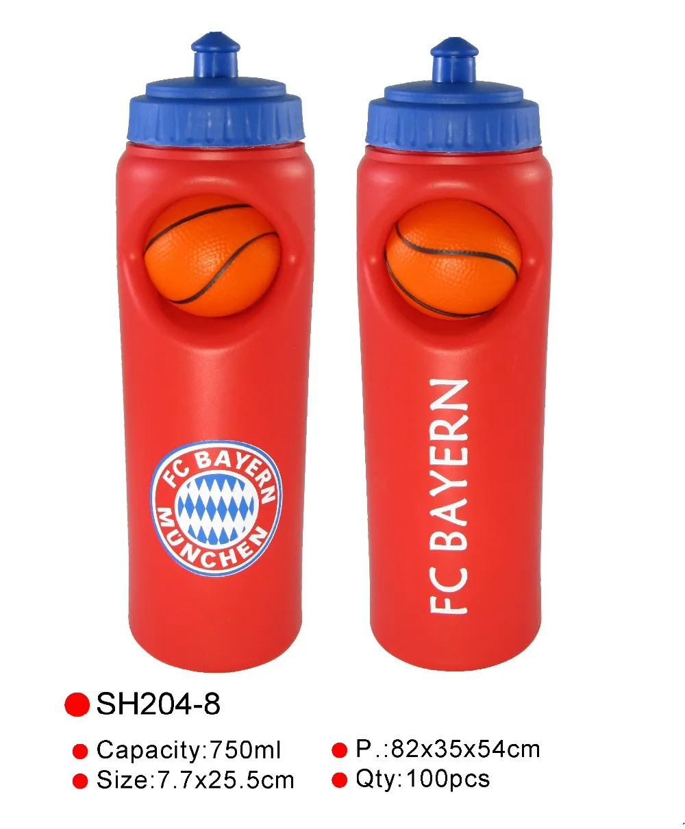 Promotional Basketball Water Bottle,Football Team Sports Sipper Bottle