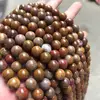 China factory natural Korea color jade stone round beads for DIY Jewelry