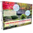 Custom printed banner retractable roll up banner pop up display for advertising