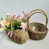 Japan Seagrass mini flowerpot wedding decorative indoor flowerpot basket planter display Garden flower pots