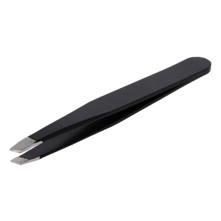 Professional Stainless Steel Slant Tip Eyebrow Tweezers For Your Daily Beauty, Black
Professional Stainless Steel Slant Tip Eyebrow Tweezers For Your Daily Beauty, Black