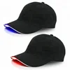 Black Hat with Headlamp 5 Bright LED Lights Unisex Baseball Cap Easily Adjustable One Size Fits All Flashlight for Hunting