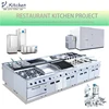 Italian Restaurant Commercial Kitchen Equipment with Installation and Design Service from guangzhou