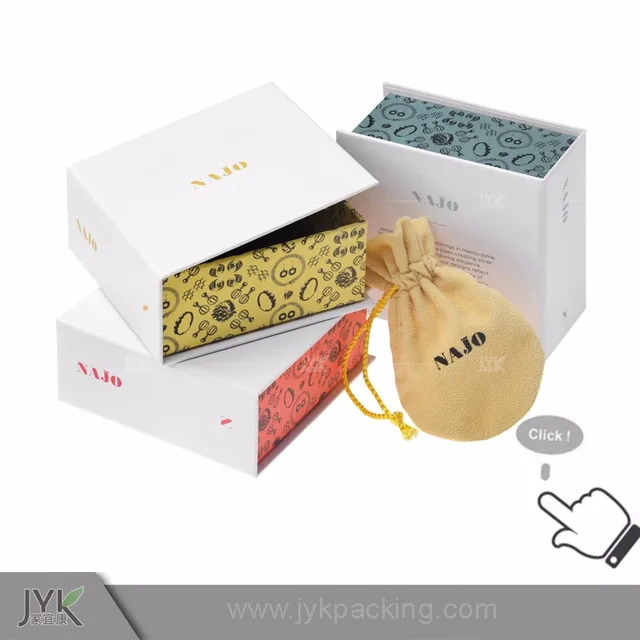 custom logo printed jewelry gift boxes jewlery cardboard box