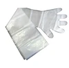 protective plastic pe transparent extra long disposable gloves