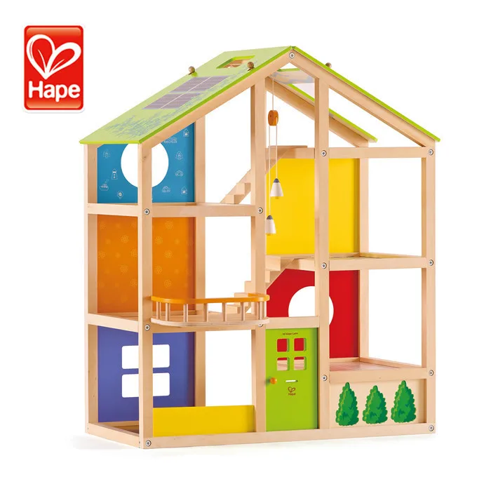 Popular Design Happy Family Wooden Toy Doll House Buy Wooden Toy Doll