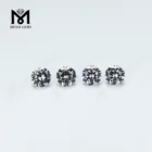5mm white 8 hearts and 8 arrows round brilliant cut cubic zirconia gemstone