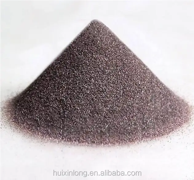 White Corundum Grain Brown Corundum Powder Abrasive Al2o3 90% With High Purity