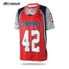 OEM cheap custom reversible full Sublimation Fitness Lacrosse Team/Club Jersey Shirts