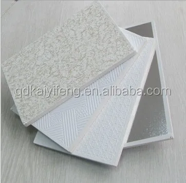 60x60 Pvc Gypsum Ceiling Tiles Gypsum Ceiling Board Plasterboard