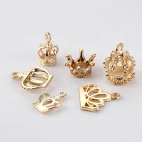 

chic Solid Trend crown royal household queen stylish 3-dimensional headgear DIY manual pendant accessories
