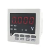 DV61 panel size 72*72mm single phase DC 4 LED digitals one line display meter volt, electrical instrument for voltage measuring