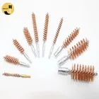 Gun Leather Universal 27Pcs Airgun Rifle Hunting Cleaning Pistol Shot Gun Cleaning Kits With Leather Case