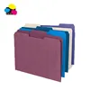 Office School Use Manila File Folder, Dark Colors, Letter size, Boxes of 100