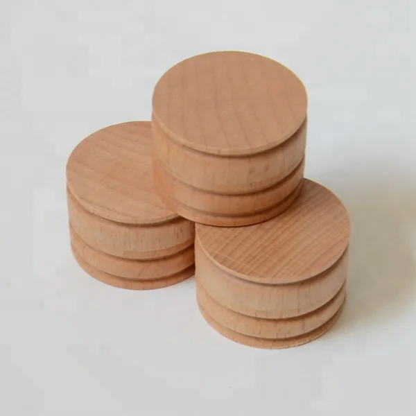 round wooden box