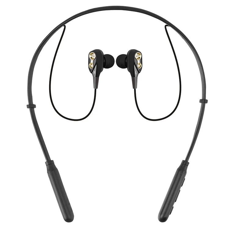 BULK buy dual speaker high quality wireless 4.0 Bluetooth headset neckband - ANKUX.COM