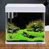 2018 BOYU New design desktop portable mini square fish tank aquarium with running water