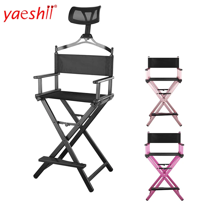 Yeashii Lightweight Canvas Pure Aluminum Metal Folding Chair Styling Portable Barber Chair Makeup Chair
Yeashii Lightweight Canvas Pure Aluminum Metal Folding Chair Styling Portable Barber Chair Makeup Chair