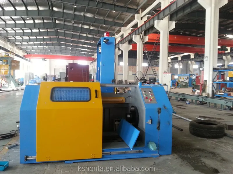 spooler type recoiling machine