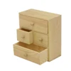 BSCI custom desk small pine wooden desk furniture cabinet jewelry storage gift boxes drawer