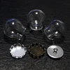 drop star heart square flower gourd round dome oval clear cylinder 1ml 10ml 5ml glass bottle small with cork and hook or screw