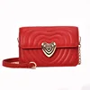 2019 Latest Valentine design ladies heart shaped handbags women girls bags red handbag for Valentine's Day gift