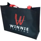 Cloth Promotion Logo Recyclable Non Woven Carrier Tote Bag