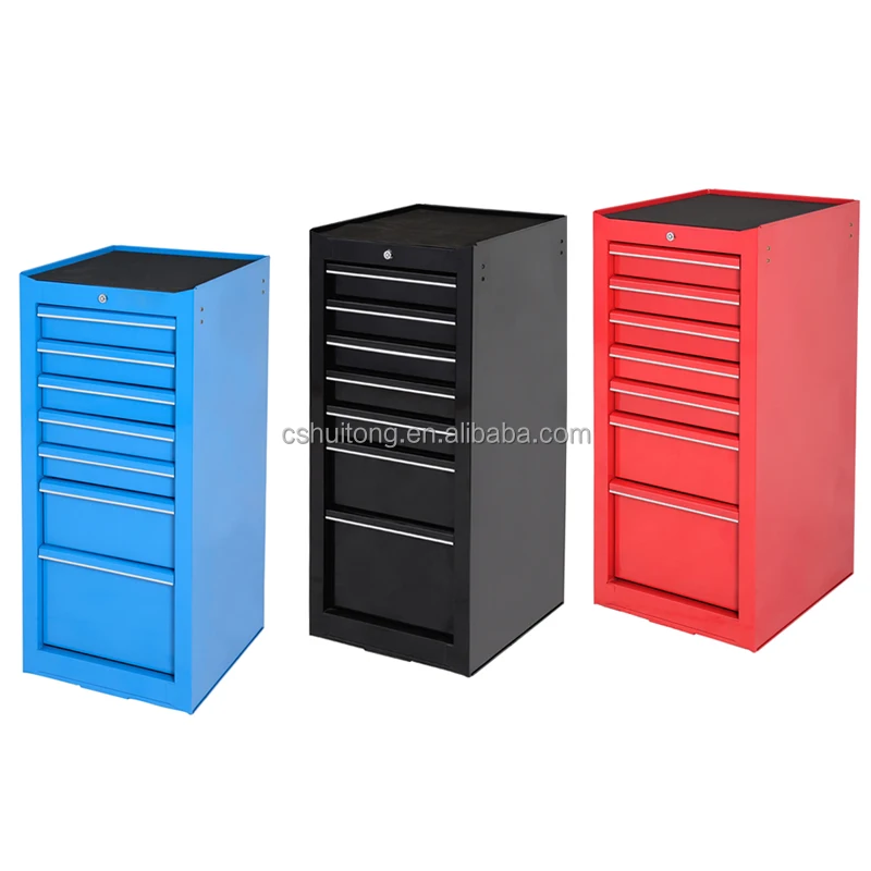 Garage Storage Solutions 7 Drawers Side Cabinet Industrial Chest