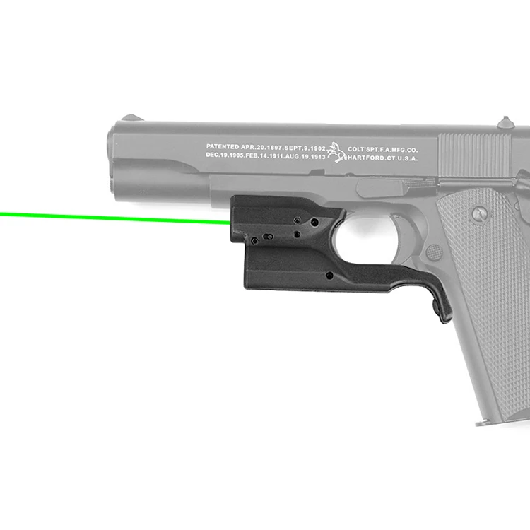 Wholesale pistol gun sight hanging green laser sight for 1911 red dot laser sight, Black
Wholesale pistol gun sight hanging green laser sight for 1911 red dot laser sight, Black