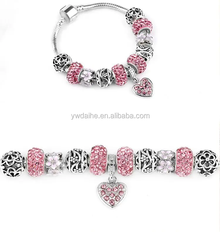 Pink Crystal Beads Bracelets For Women Silver Plated Girl Charm Bracelets Femme Pulseras, Decorative beads curtains
Pink Crystal Beads Bracelets For Women Silver Plated Girl Charm Bracelets Femme Pulseras, Decorative beads curtains