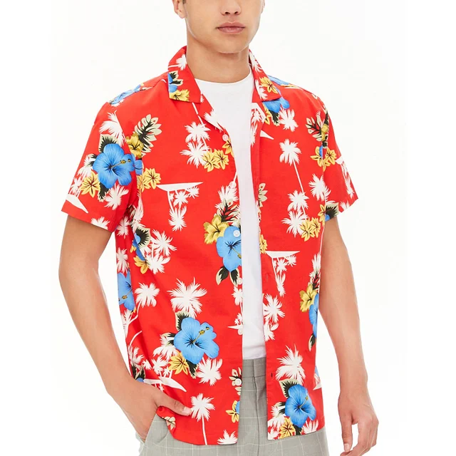 man hawaiian shirt