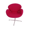 Nordic design modern colorful fabric upholstered leisure chair