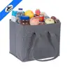Reusable Grocery Shopping Bags Large Collapsible Boxes With Reinforced Bottoms Made of Recycled Plastic