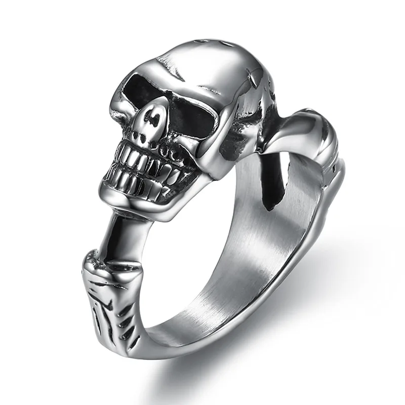 Wholesale Vintage 316L Stainless Steel Skull Tail Claws Party Rings For Men women, Steel color
Wholesale Vintage 316L Stainless Steel Skull Tail Claws Party Rings For Men women, Steel color