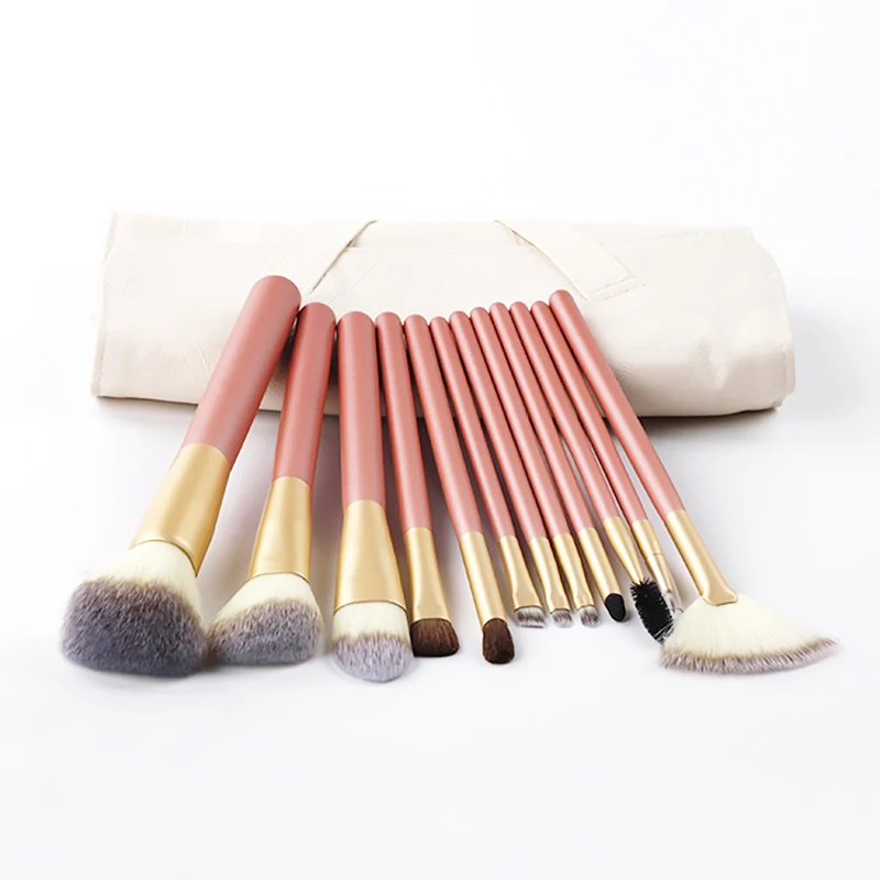 Wholesale High Quality Professional 12 Pcs Fluorescent Pink Cosmetic Tool Soft Hair Make Up Kit PU Leather Bag Makeup Brush Set
Wholesale High Quality Professional 12 Pcs Fluorescent Pink Cosmetic Tool Soft Hair Make Up Kit PU Leather Bag Makeup Brush Set
