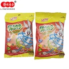 China Colorful Jelly Candy Gelatin Gummy Noodle Long String Fruit Candy Flavor