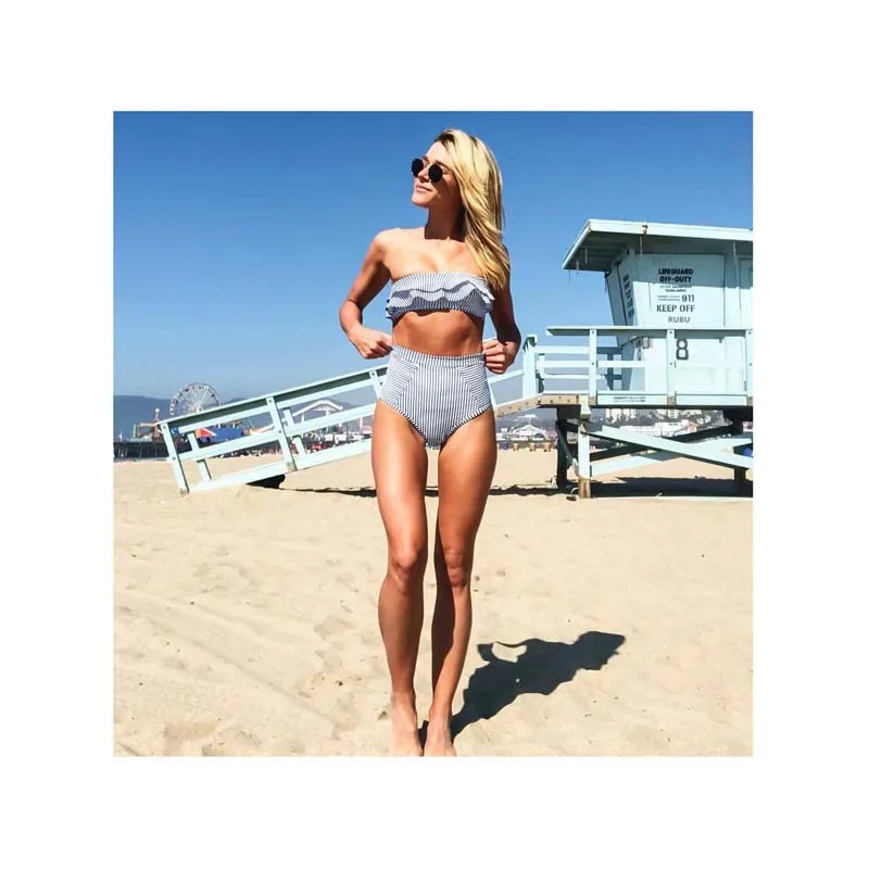 Lotus leaf Design swimwear High Waist Two Piece Sexy Swimsuit Suit Bikini Women Swimsuit Wholesale, Custom color
Lotus leaf Design swimwear High Waist Two Piece Sexy Swimsuit Suit Bikini Women Swimsuit Wholesale, Custom color